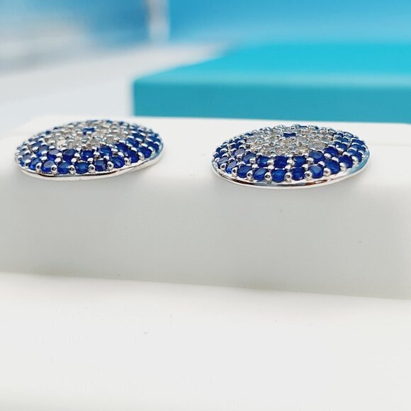 "925 Sterling Silver CZ Beautiful Earrings for Women, 1USPAR4227 - Picture 9 of 11